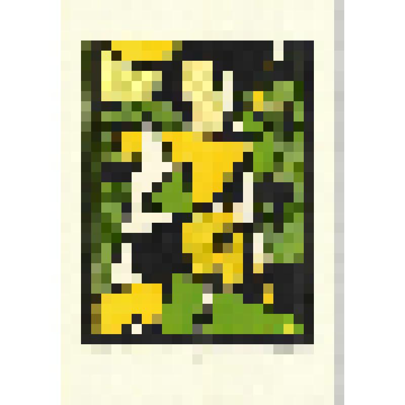 Зелёная абстрактная композиция