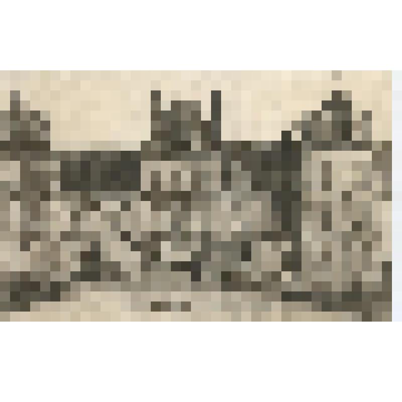 Открытка.Дворец в Фонтебло. Фасад замка.  Фото «Давид» ул. Резерва. Версаль