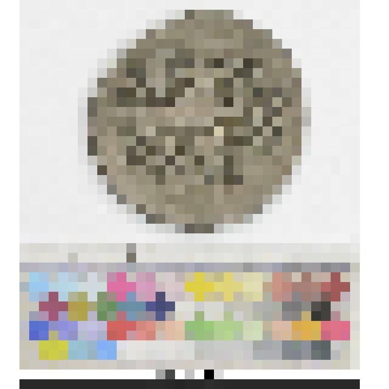 Варварское подражание античной монете. Подражание римскому республиканскому денарию