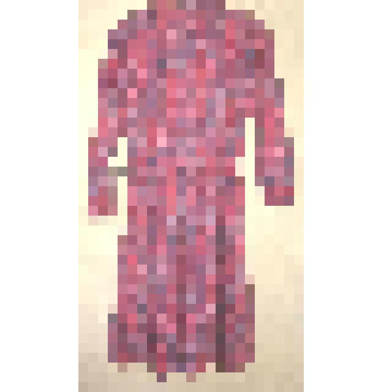 Платье сиреневое с плиссированной юбкой