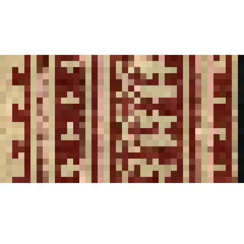 Зарисовка образца ткачества полотенца. Из альбома «Русское народное искусство. Узорное ткачество»