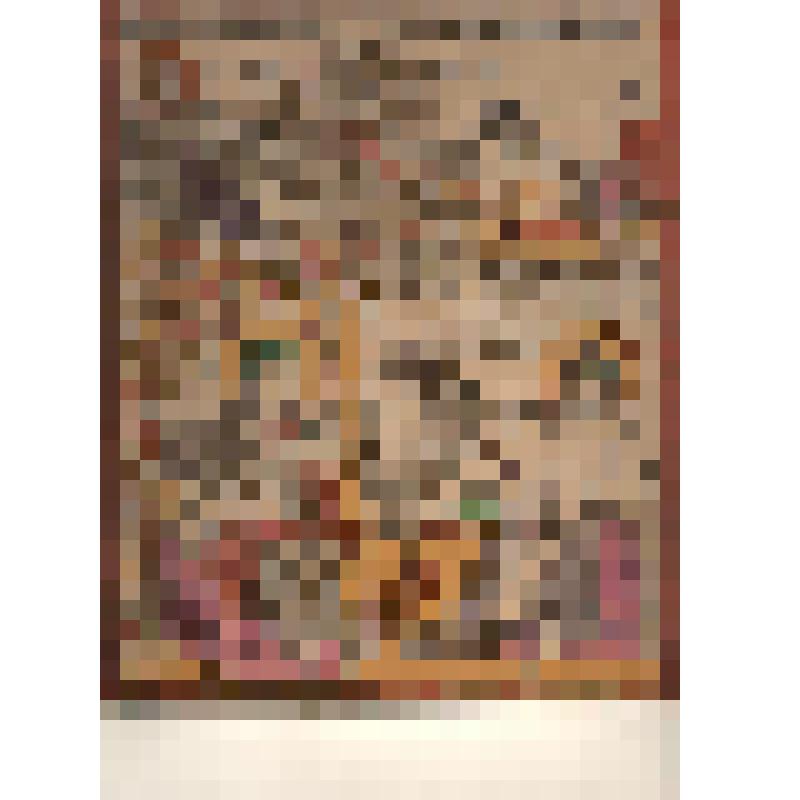 лубок. Библия Василия Кореня. Книга Бытия. Жизнь Адама и Евы на земле. Лист 16