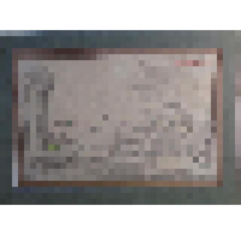 Эскиз декорации. Терраса перед домом Хлынова. "Горячее сердце". Санкт-Петербург, Александринский театр