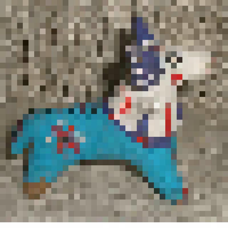 Каргопольская глиняная игрушка «Олень»