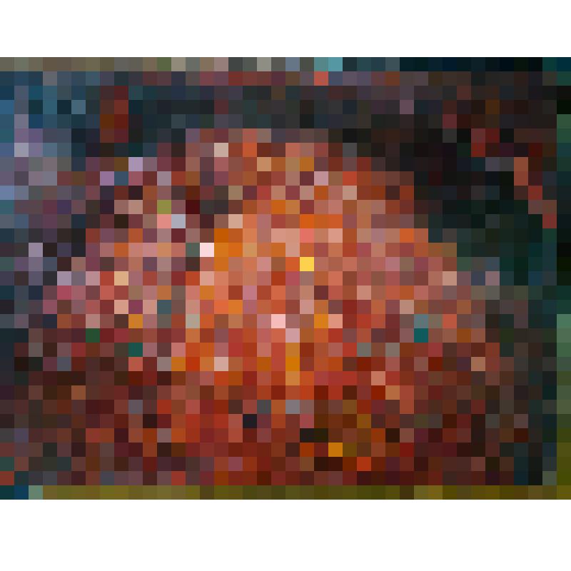 Рубиновый грот. Эскиз декораций к к/ф "Каменный цветок"