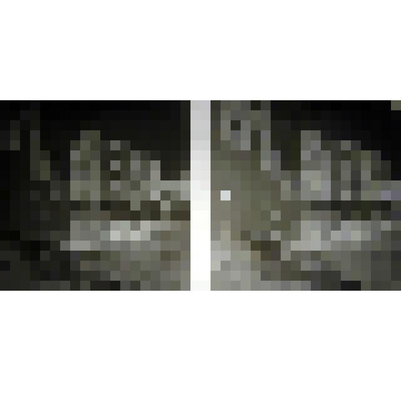 Негатив. Два кадра. Клестовка. Двор детсада, жилой дом