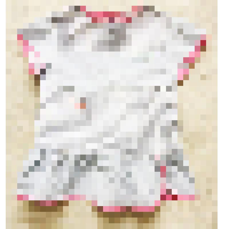 Платье летнее полосатое (бело-синее)