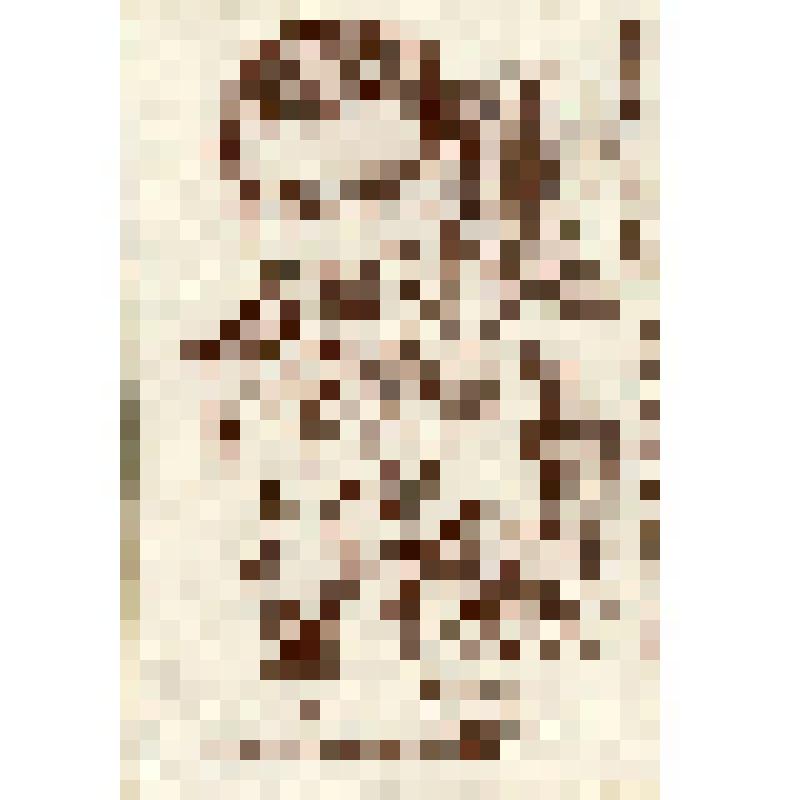 Этикетка спичечная. Мужчина с сигаретой и спичками