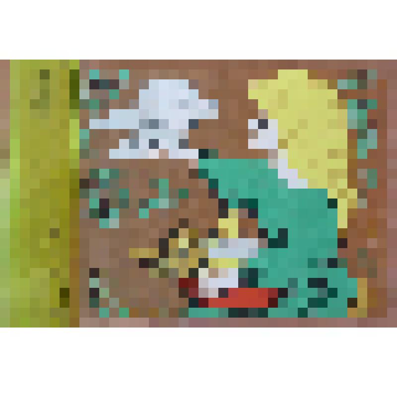 Рисунок – вкладыш "Золушка" для игры-кубиков «Сказки братьев Гримм». (коробка -КОМК 35136/9, кубики - 35136/41-64)