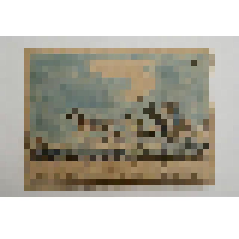 Карточка "Б", из набора азбучных карточек "Подарок детям в память 1812 года"