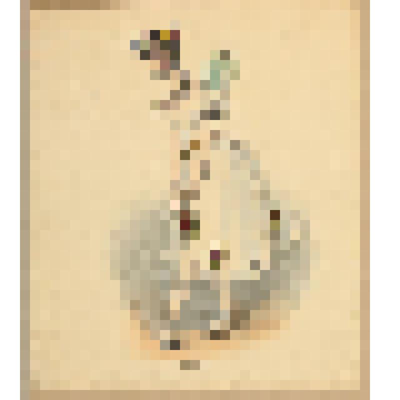 Неизвестная танцовщица в образе Флоры, фонд западноевропейского  гравированного портрета