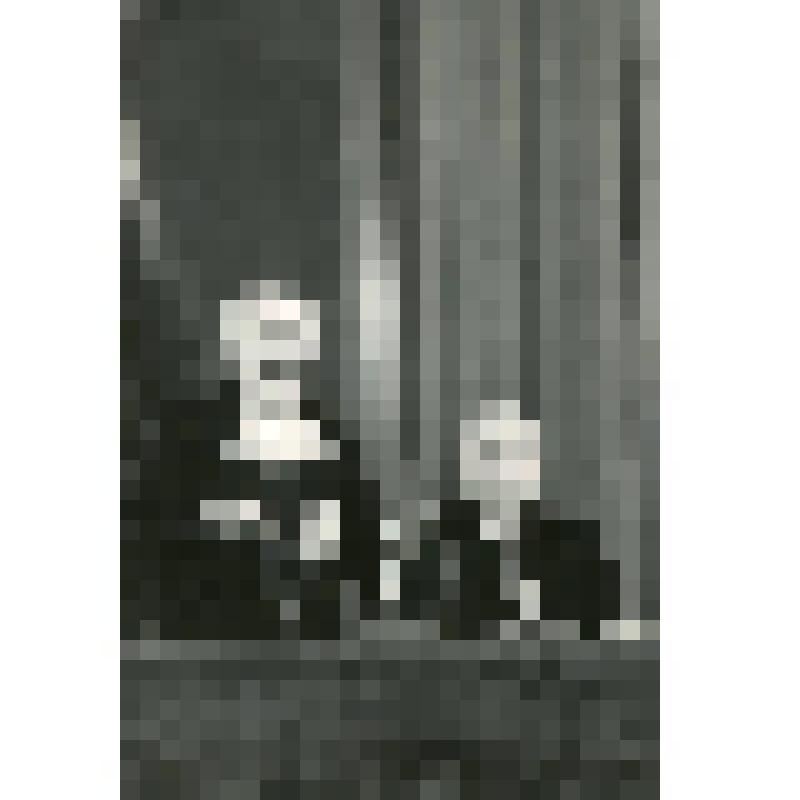 Фотография. А. А. Яблочкина и М. И. Царев. Она - стоит за столом, видна победренно, 3/4 влево, рот приоткрыт, в очках, в правой согнутой руке - листы бумаги, перед ней - микрофон; он - сидит за столом справа, виден погрудно, почти фас, руки - на столе. Мо