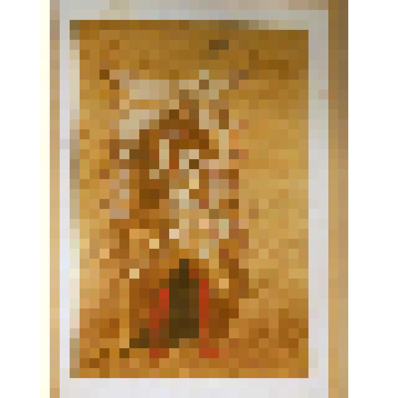 Эскиз костюма. "Вожак стаи". "Аистенок и пугало" (Режиссер С. Столяров). Абакан, Хакасский национальный театр кукол «Сказка»