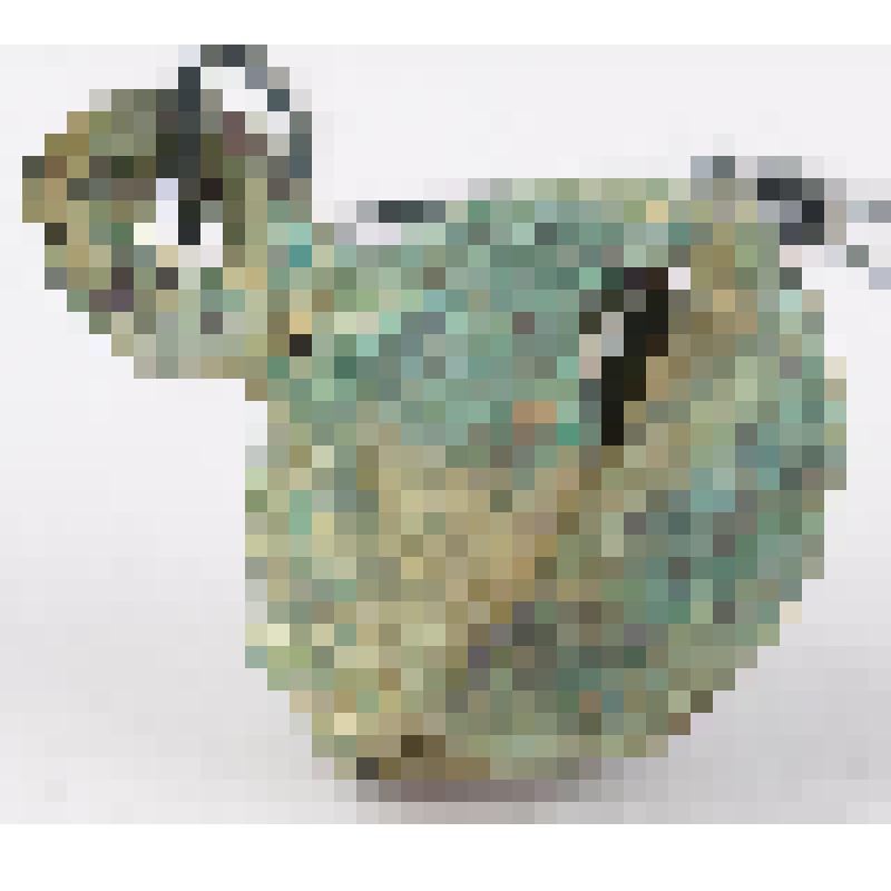 Бубенчик сфероидной формы с округлой петлей для привешивания