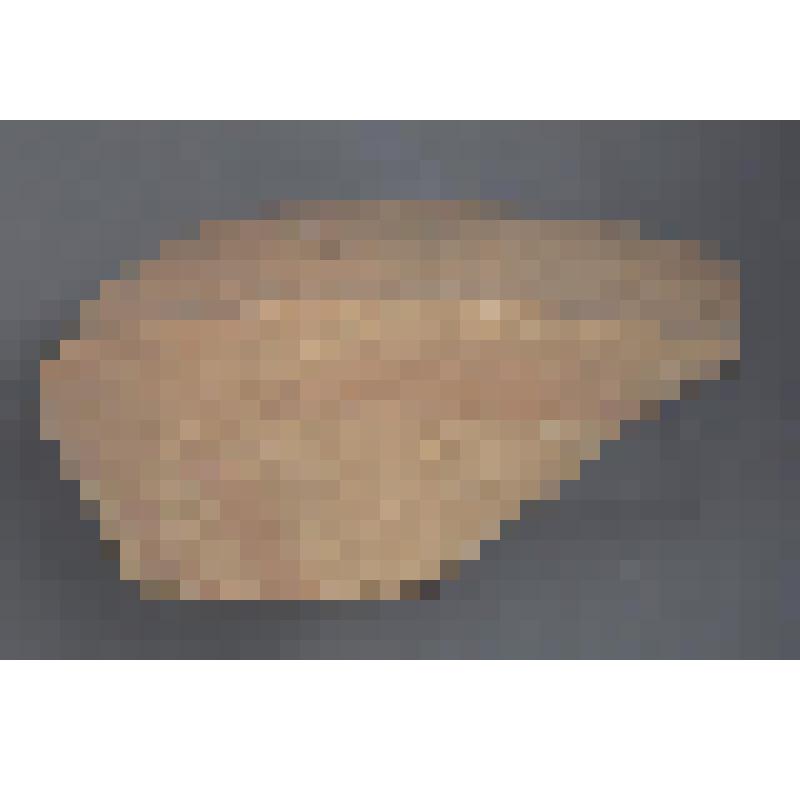 Сосуда белоглиняного розового венчика фрагмент с росписью