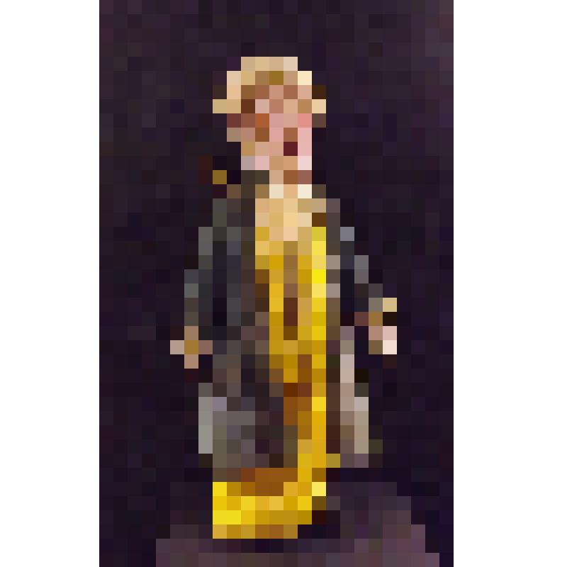 Кукла "Кавалер" к номеру "Менуэт" из концертной программы Е.С. Деммени "Сатирические танцы"