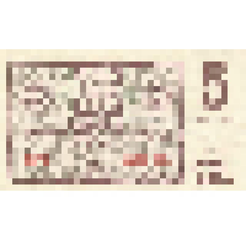 Лотерейный билет денежно-вещевой лотереи. Выпуск 5. СССР. 1969 г