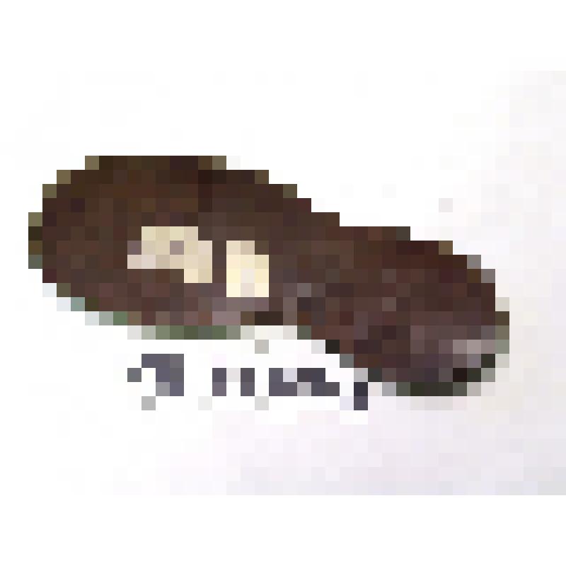 Образец подошвенной кожи, спилок коричневого цвета, на резине