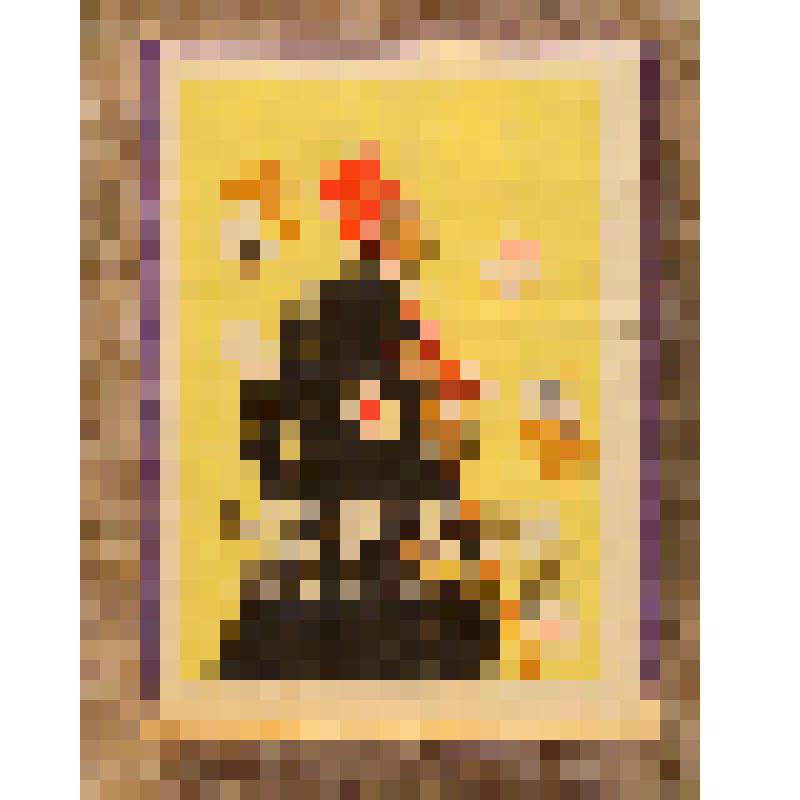 Коробок спичечный "Чортова мельница", из набора спичек "Театр кукол"