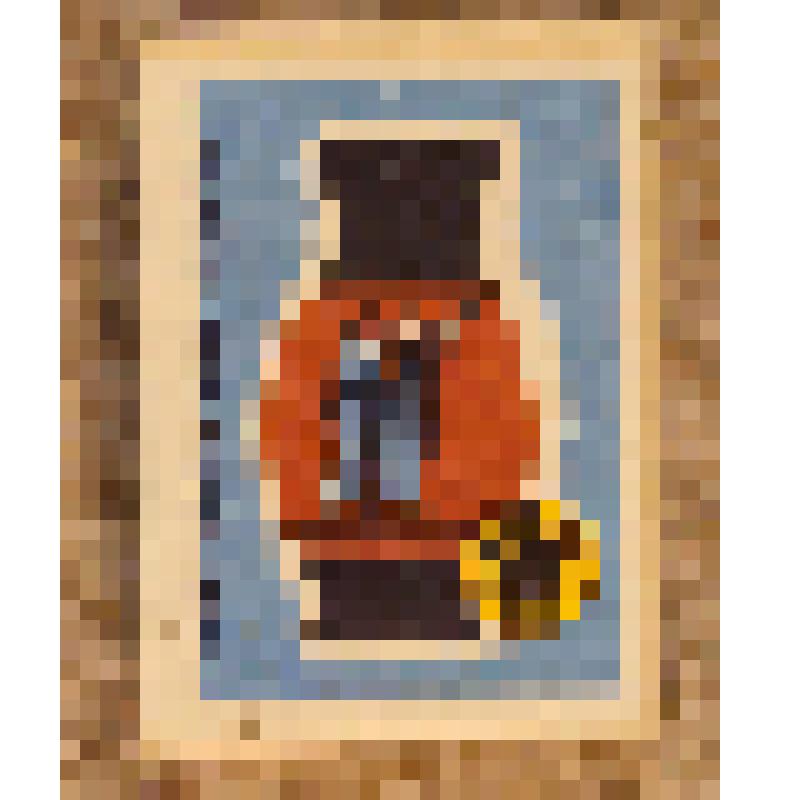 Коробок спичечный сувенирный "Конкурс искусств. Игра на лютне", из набора спичек сувенирного "Из истории Олимпийских игр". 1978 г