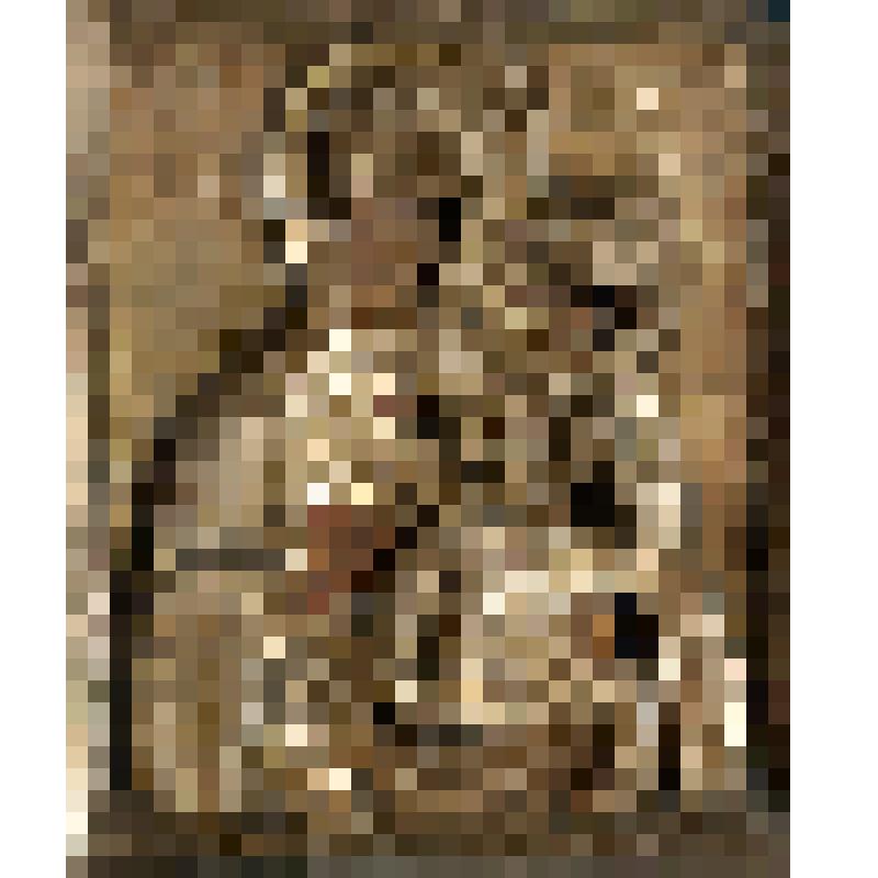 Икона "Богоматерь Одигитрия" (под серебряным окладом)