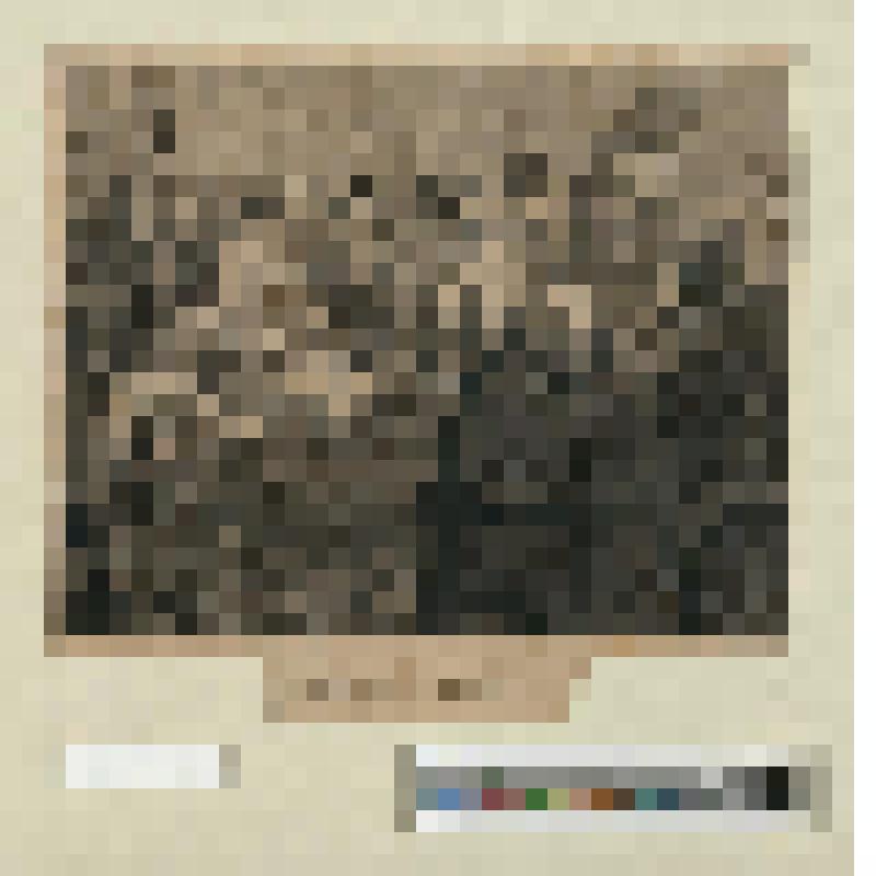 Историческая сцена. Людовик XVI по дороге к месту казни 21 января 1793 г