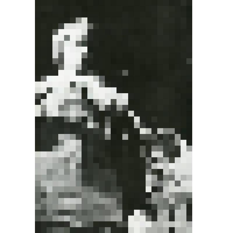 Фотография. Ю. Лесной в р. Данилки, по колено, 3/4 влево, в руках скрипка. В. Клименко в р. Зоськи, погрудно, 3/4 вправо, руки у подбородка. "Разоренное гнездо" (худ. Б. Герлован, комп. С. Кортес.). Белоруссия, Белорусский государственный академический др