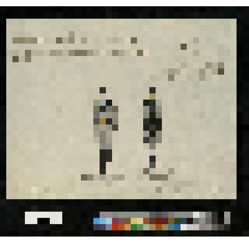 Рисунок обмундирования солдат пехотного полка шведских войск, набранного в 1804 году в Финляндии