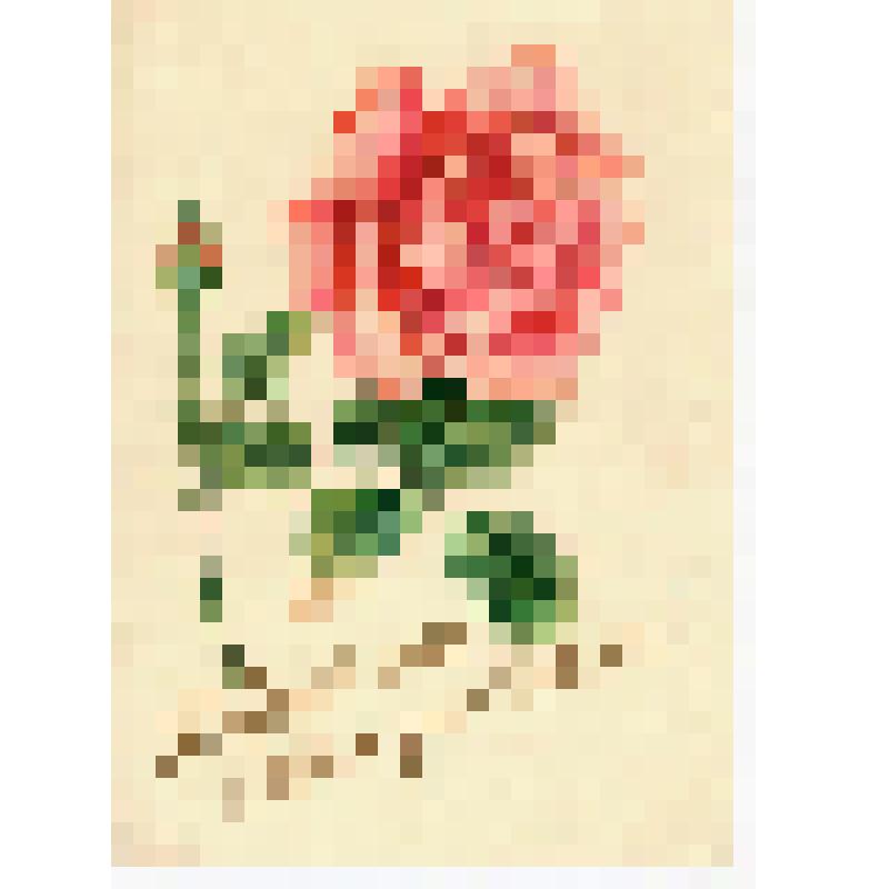 Карточка почтовая маркированная художественная "Поздравляю с днем рождения!"