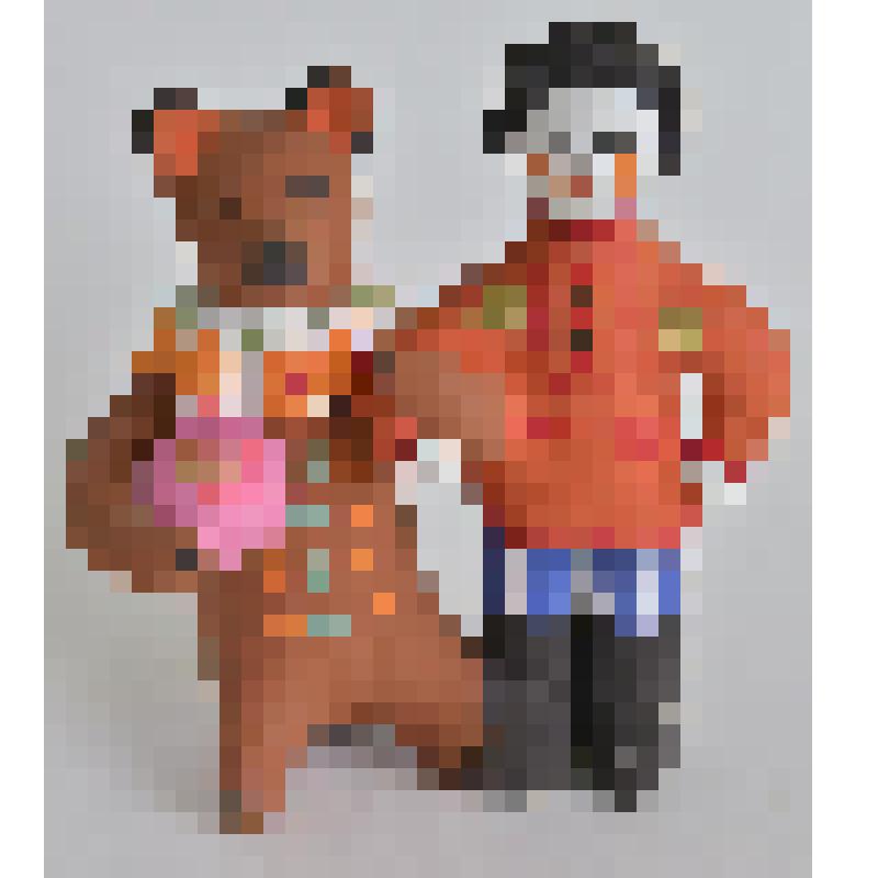 Игрушка «Медведь с парнем». Из композиции "Цирк", 14 пр
