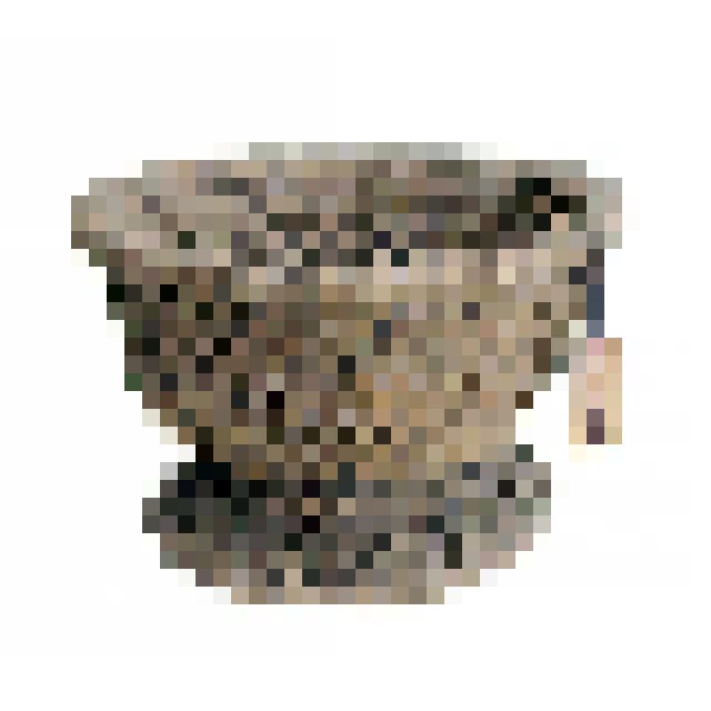 Солонка корешковая плетеная на ножке