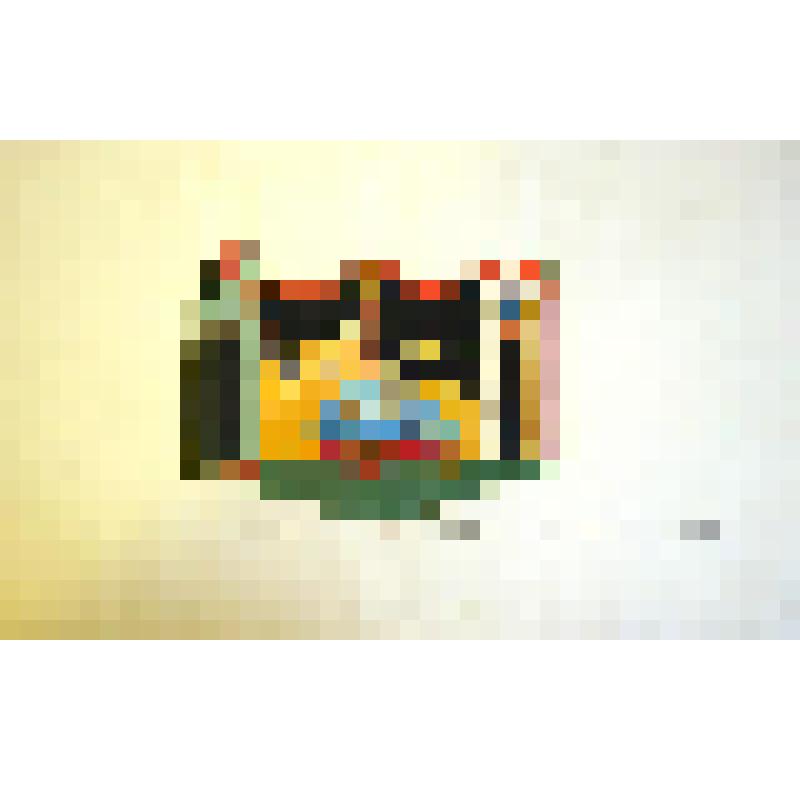 Эскиз декорации. Хоромы Забавы. "Богатыри" (Опера-фарс 1936 г. Режиссёры А.Я. Таиров, Л.Л. Лукьянов. Композитор А. Бородин. Либретто А.В. Крылов. Премьера 29.10.1936 г.). Москва, Государственный московский камерный театр