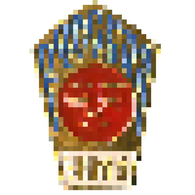 Значок. Русская зима, на булавке. СССР