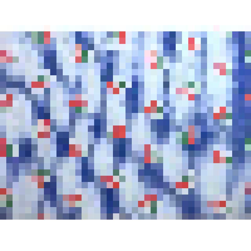 Образец ситца набивного, в альбоме