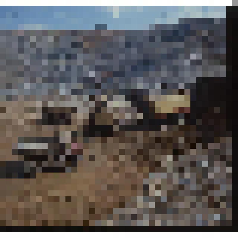 Диапозитив. Черемшанский карьер, где добывается руда для Уфалейского никелевого комбината