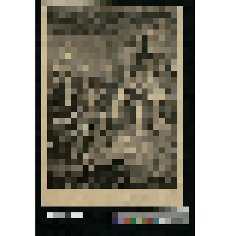 Лист из журнала. Историческая сцена. "Мария Антуанетта бросает декрет Национального Собрания в Варенне"