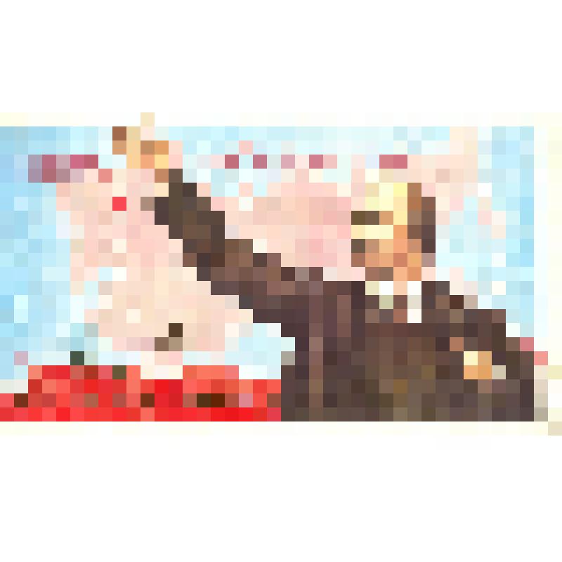 Открытка двойного сложения. Слава Великому Октябрю!