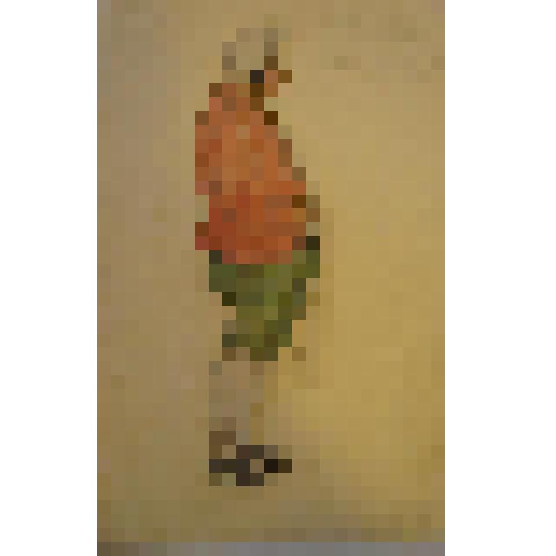 Эскиз мужского костюма. Трактирщик. №18. "Дочь мадам Анго" (Режиссёр В.В. Лужский, худ. рук. Немирович-Данченко. Премьера 1920 г.). Москва, Музыкальная студия МХТ