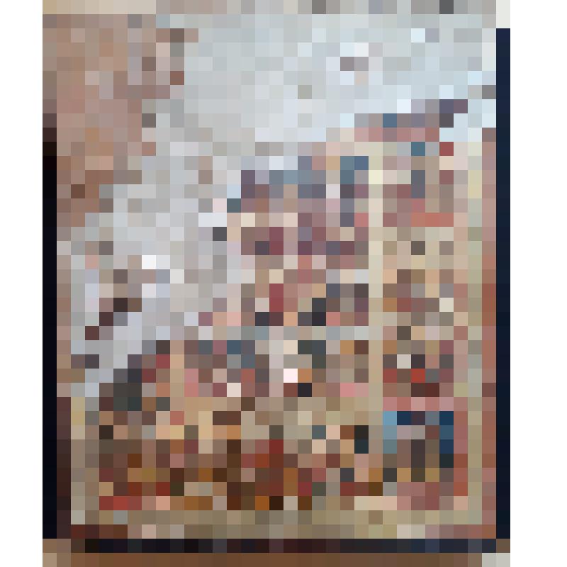 Икона "Воскресение-Сошествие во ад" с клеймами