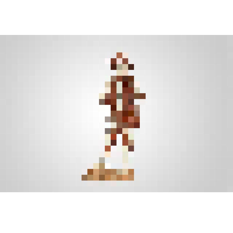 Резная фигурка - "Нищий скрипач"