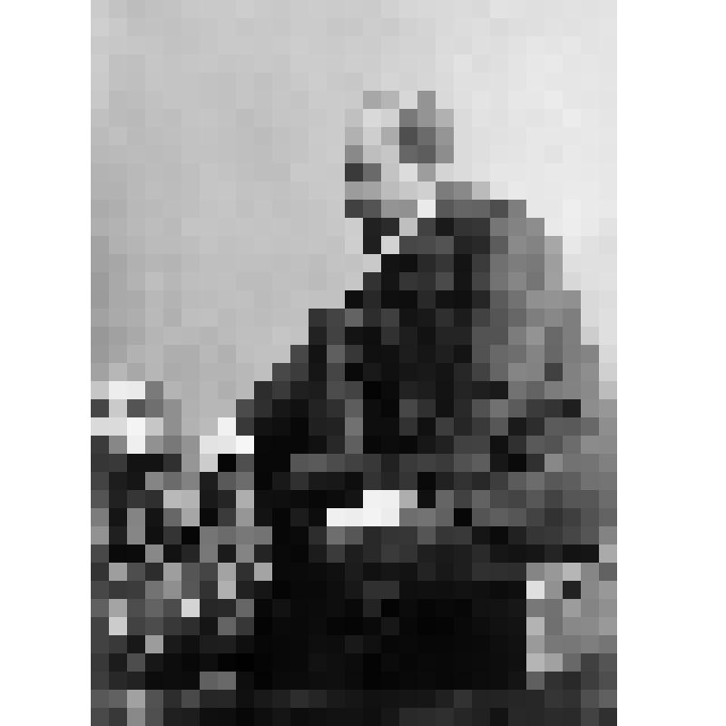 Фотография. Виллуан В.Ю. с собакой Карно