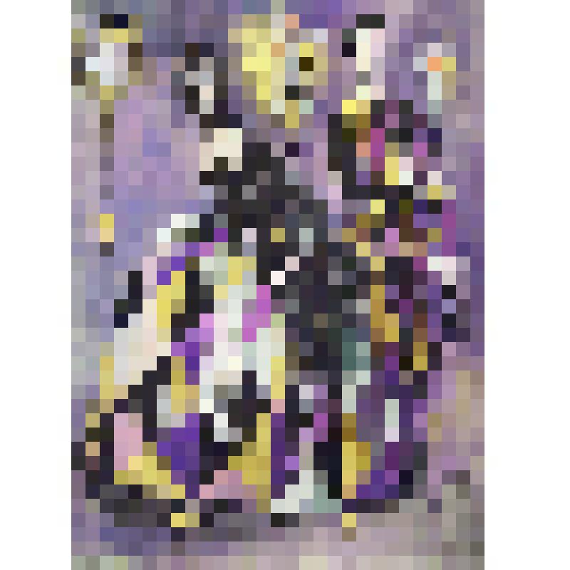 Эскиз костюмов. Мужской и женский карнавальные костюмы. "Щелкунчик" (Неосуществленная постановка.)