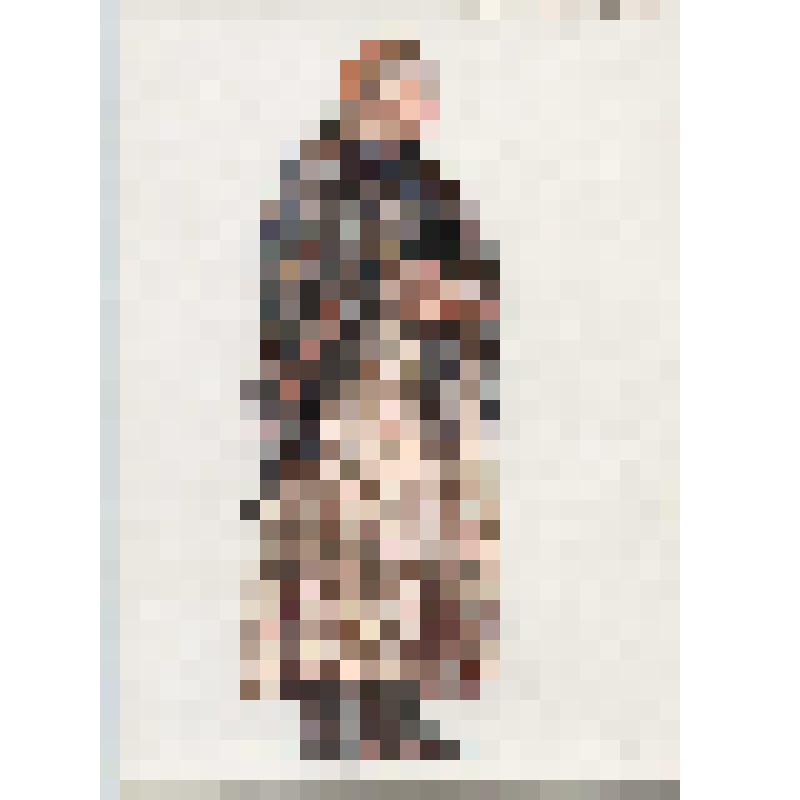 Открытка почтовая "Пошлепкина, Февронья Петровна" (№17) из серии "Типы комедии "Ревизор". Из серии почтовых открыток "Типы комедии "Ревизор" Н.В. Гоголя" с иллюстрациями художника Д.Н. Кардовского