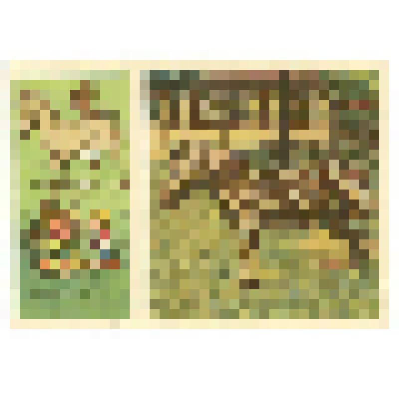 Открытка художественная «Если трудно укротить Зебру - полосатку…», из коллекции открыток художественных поздравительных