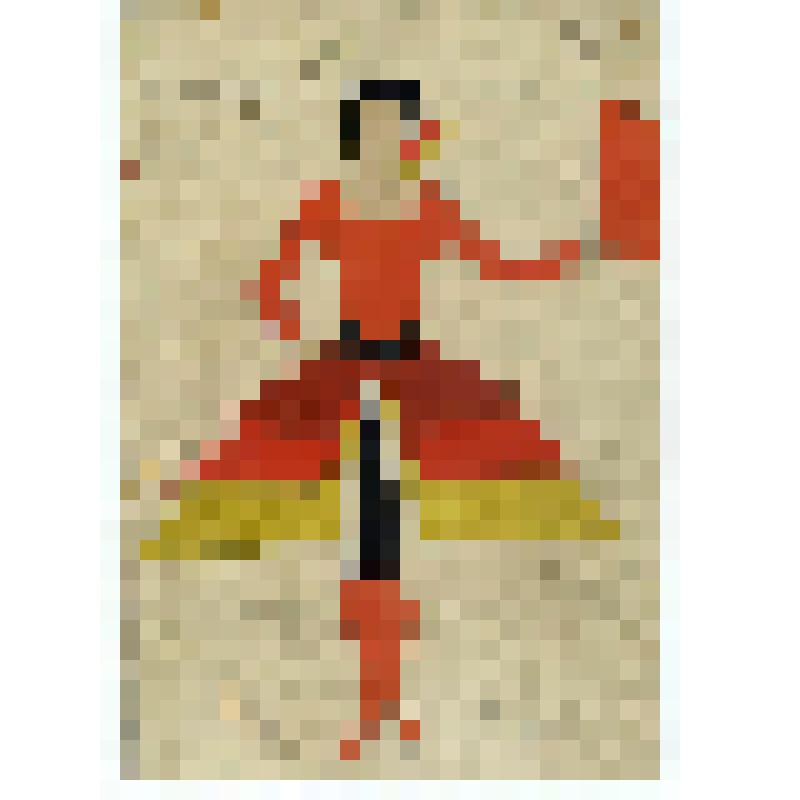 Эскиз костюма. 1-я, 2-я танцорка, 2 картина 2 акта. "Комедианты". Глиэр Р.; 1931, балетм. Чекрыгин А.И., Петровский А.П. (режиссер), худ. Эрдман Б.Р