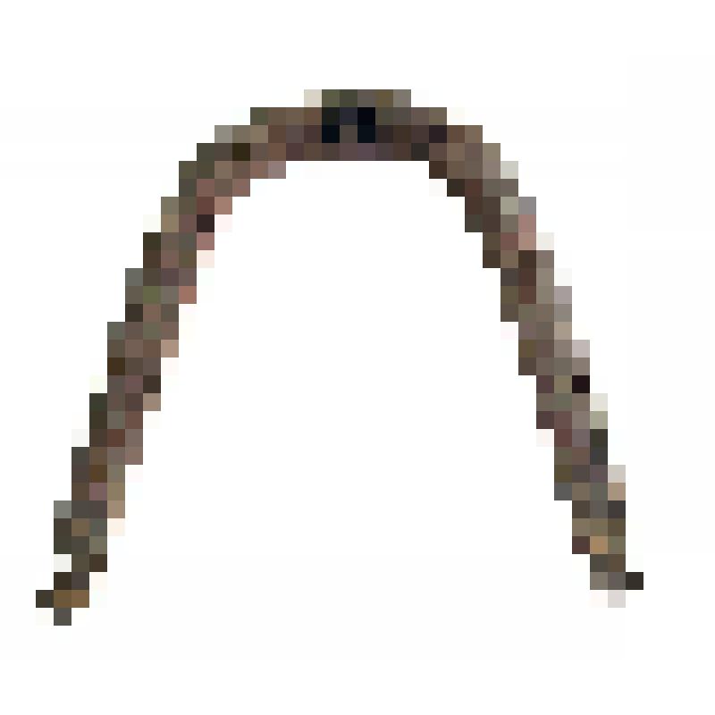 Дуга резная красная