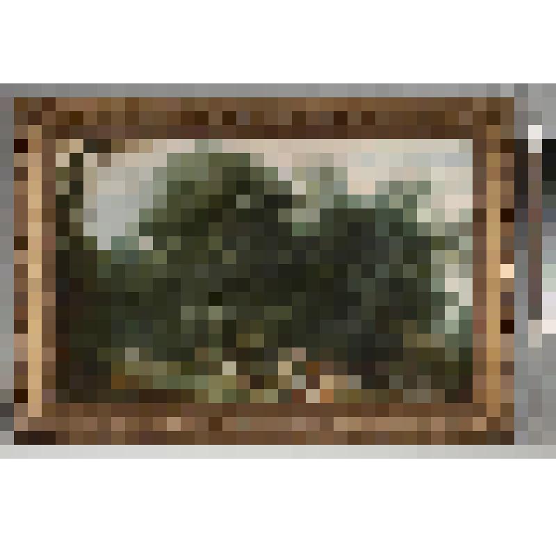 Картина. "Пейзаж со сценой отдыха Дианы на охоте"