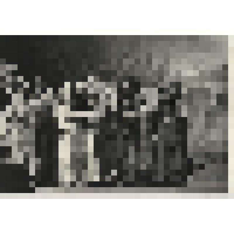 Заключительный концерт Х-го городского смотра художественной самодеятельности учащихся трудовых резервов Москвы. Сцена из 3-го действия оперы "Хованщина" в исполнении оперного коллектива художественного ремесленного училища №64. Фотография