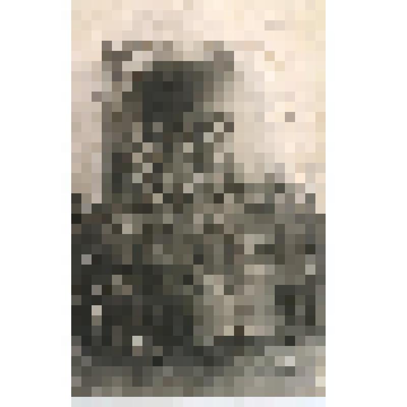 Открытка.Группа мужчин- рабочих на крыльце   дома