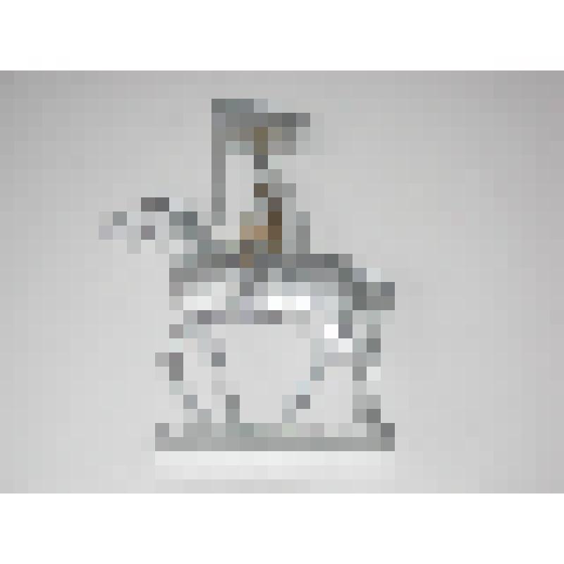 Детская игрушка. Оловянный всадник с флагом